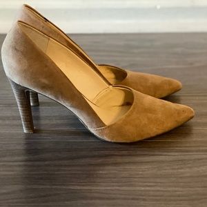 Franco sarto suede heels